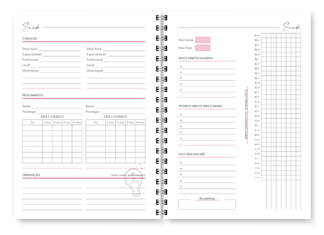 Miolo digital - Planner Joy 2027 - Imagem 7