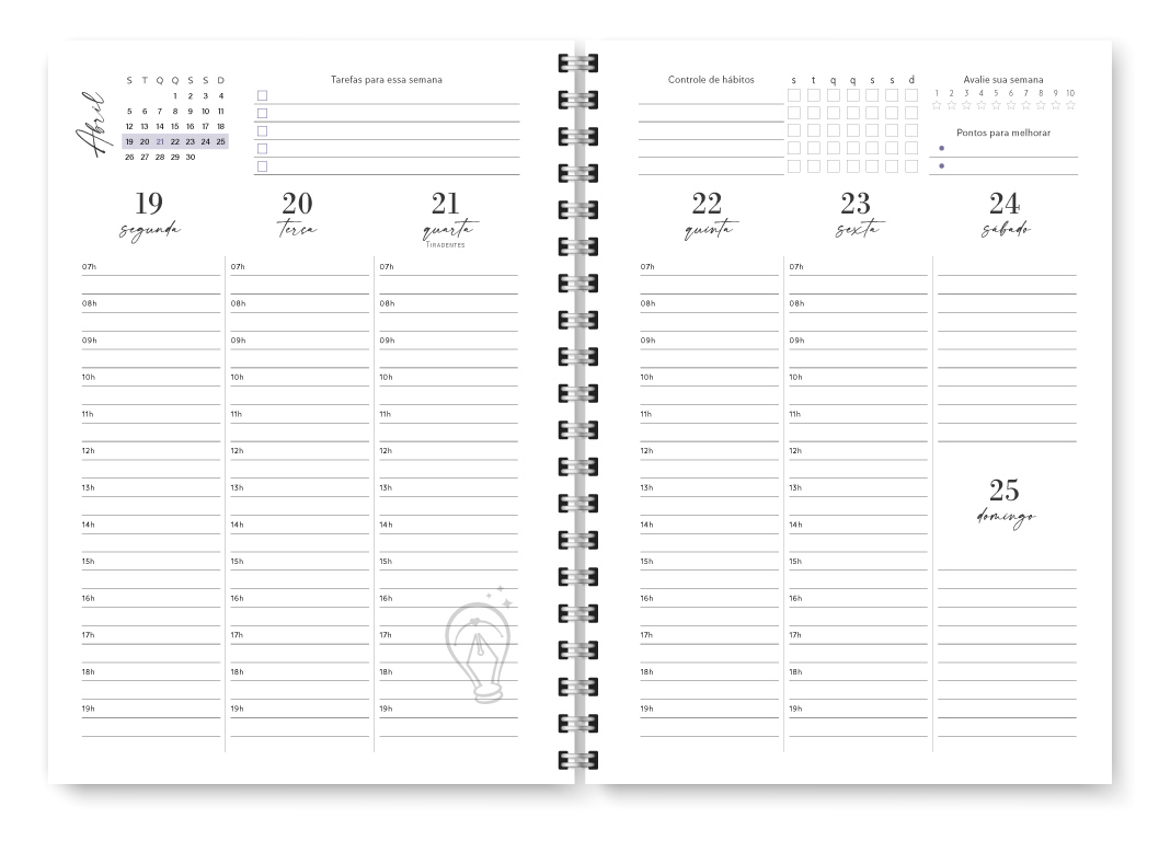 Miolo digital - Planner Joy 2027 - Imagem 12