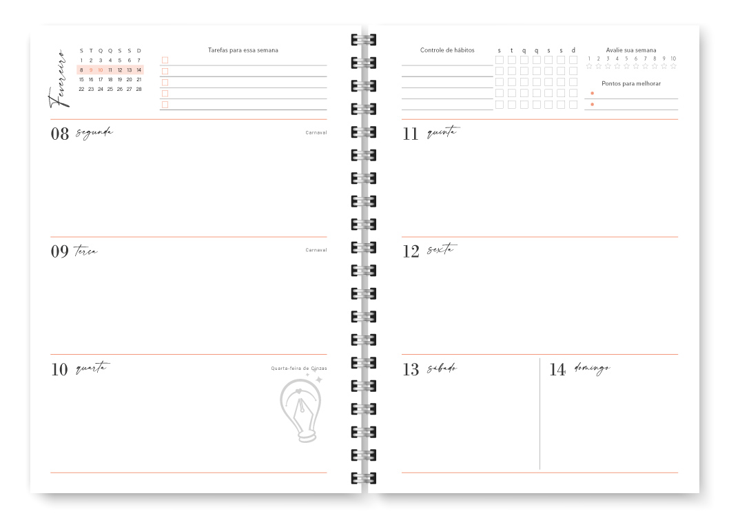 Miolo digital - Planner Joy 2027 - Imagem 15