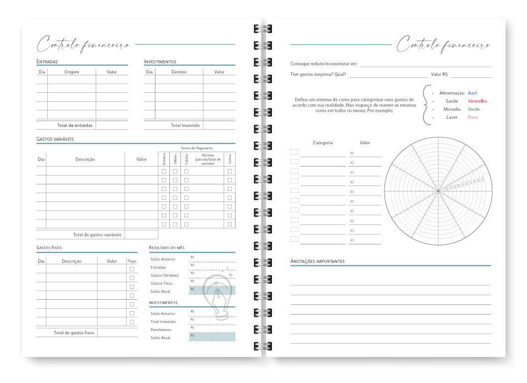 Miolo digital - Planner Joy 2027 - Imagem 17
