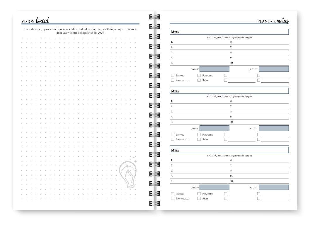 Miolo digital - Planner Neutro Permanente - Imagem 3
