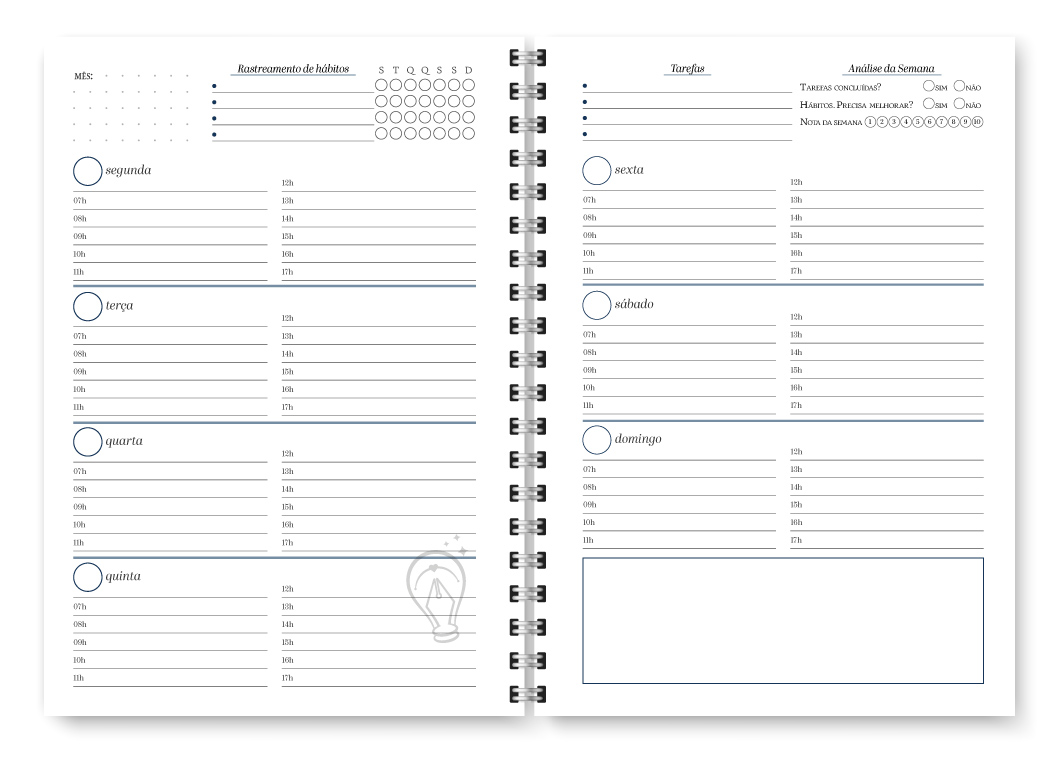 Miolo digital - Planner Neutro Permanente - Imagem 12