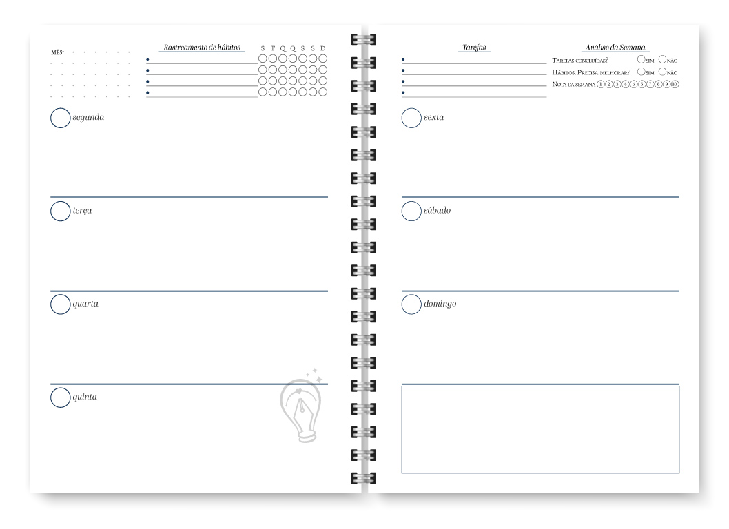 Miolo digital - Planner Neutro Permanente - Imagem 14