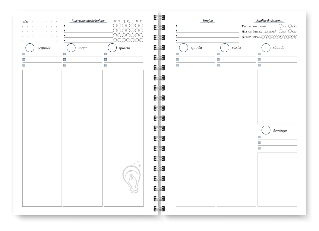 Miolo digital - Planner Neutro Permanente - Imagem 9