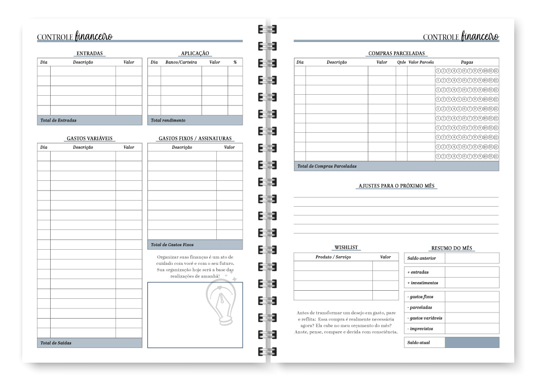 Miolo digital - Planner Neutro Permanente - Imagem 15