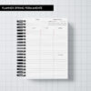 Miolo digital - Planner Spring Permanente