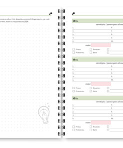 Miolo digital - Planner Spring Permanente - Imagem 4