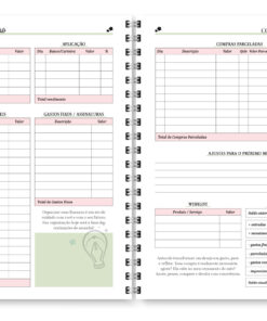 Miolo digital - Planner Spring Permanente - Imagem 9
