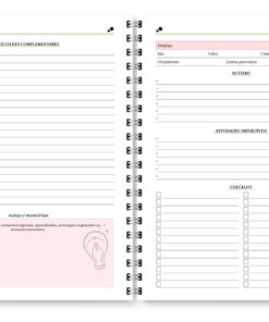 Miolo digital - Planner Spring Permanente - Imagem 17